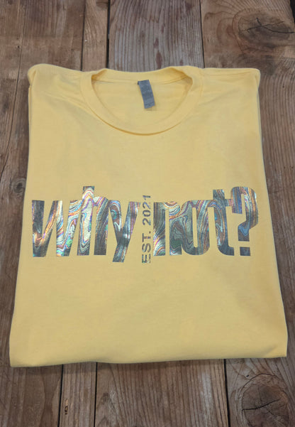 WhyNot? Tee (no bars)